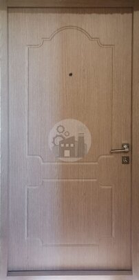 антивандальная дверь коричневого цвета - внутренняя часть двери ДВ-1723