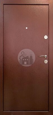 металлическая антивандальная дверь в частный дом  - внутренняя часть двери ДВ-748